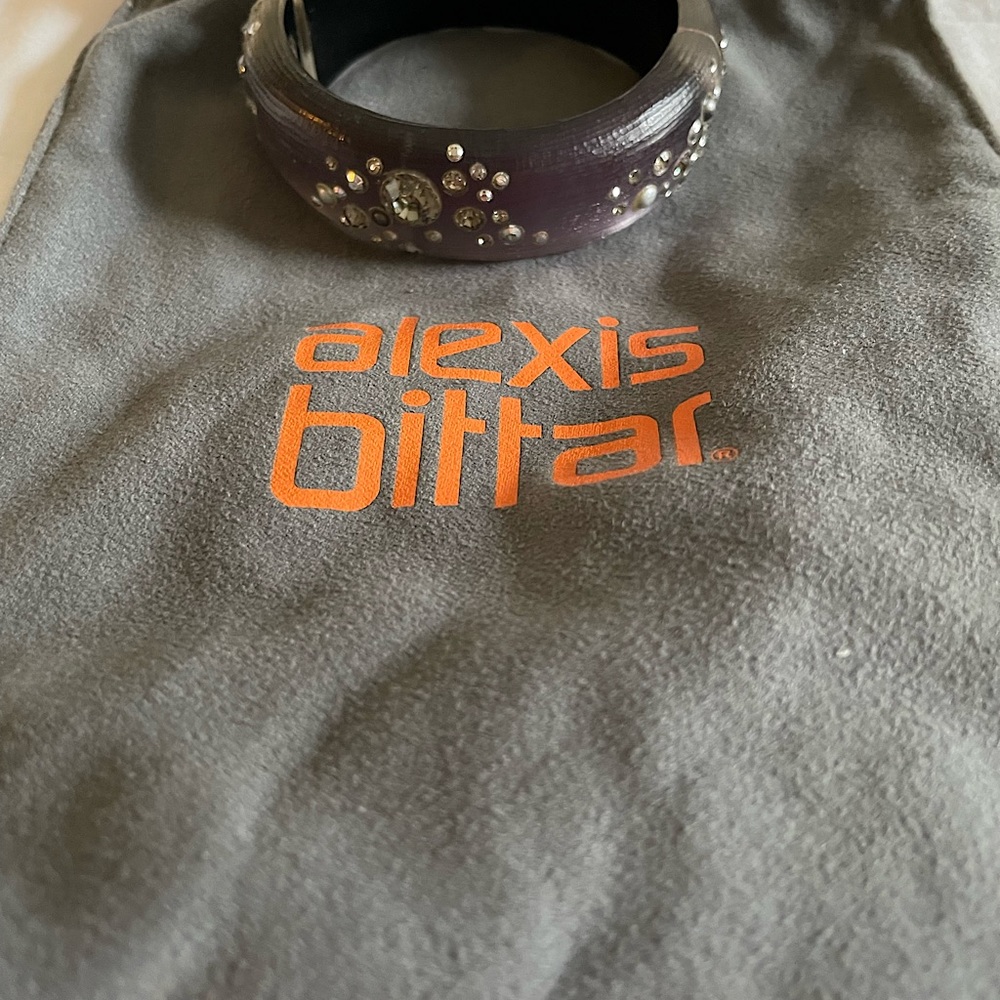 Alexis Bittar lucite bracelet